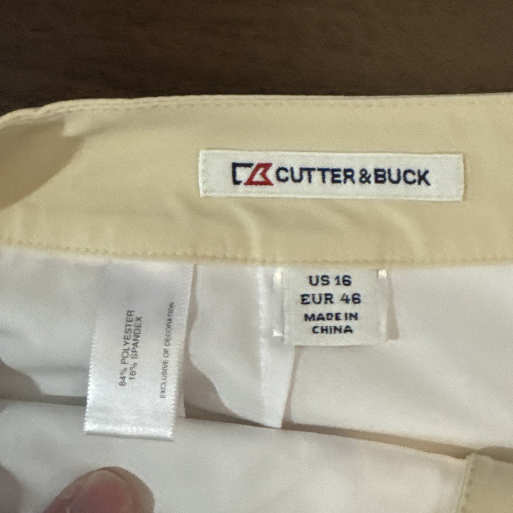 Cutter & Buck Golf Skort Womens 16‎ CB Drytec Yellow NWT - Picture 8 of 9